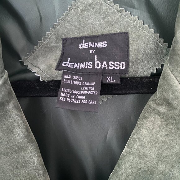 Dennis Basso Emerald Green Suede Jacket - Picture 4 of 7